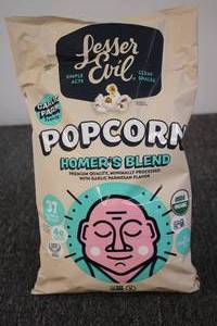 6 Bags of Lesser Evil Organic Popco...