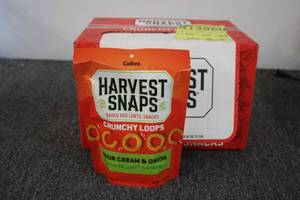 Case of Harvest Snaps Crunchy Lenti...