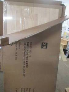 6 ft. L x 25 in. D Unfinished Hevea...