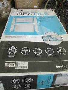 Bootz Nextile shower wall 4 piece s...