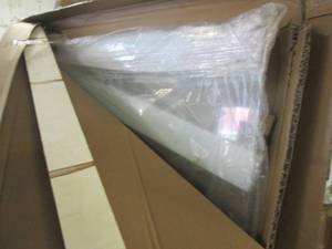 Glass double shower door 50-60 wid...