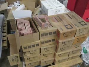 25 Cases thin brick tile, 5 cases w...