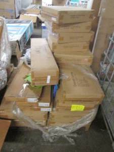 Pallet of all mew Crescent lighting...