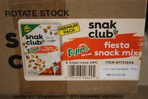 Case of fiesta snack mix tajin chil...