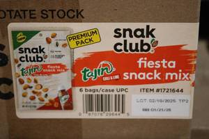 Case of fiesta snack mix tajin chil...