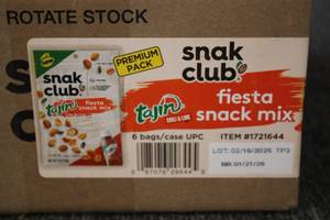 Case of fiesta snack mix tajin chil...