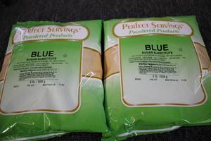 2-2Lb Bags of Blue Sugar Substitute...