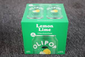 4-4 Packs of OLIPOP Lemon Lime Preb...