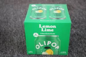4-4 Packs of OLIPOP Lemon Lime Preb...