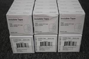Invisible Tape Clear 34in x 1000in...