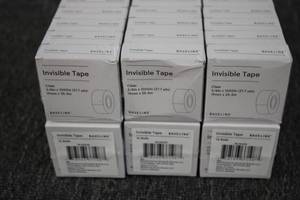 Invisible Tape Clear 34in x 1000in...