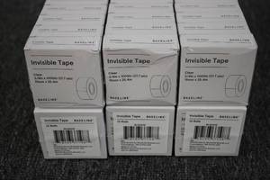 Invisible Tape Clear 34in x 1000in...
