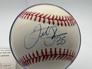 Frank Thomas Autographed Baseball MLB and Chicago White Sox Legend JSA Authenticated Autograph