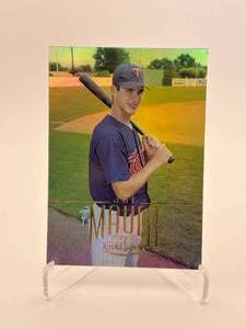 2002 Topps Gold Label Joe Mauer Rookie Card Minnesota Twins Legend