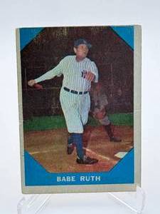1960 Fleer Babe Ruth Vintage Baseball Card