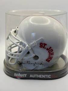 Saint Johns Football Mini Helmet Local Football Team Collectible