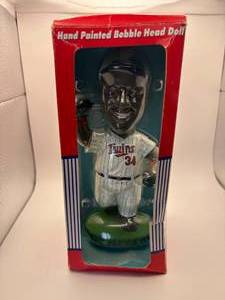 Rare Kirby Puckett Bobblehead in Original Box Minnesota Twins Legend