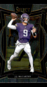 2024 Panini Select - Concourse J.J. McCarthy #24 (RC) Rookie Card