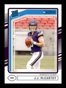 2024 J.J. McCarthy Base Rookie Card Minnesota Vikings