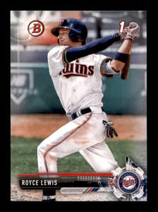 1st Bowman Royce Lewis Minnesota Twins Card Rookie