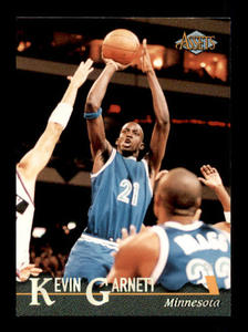 1996 Assets - Kevin Garnett #13 Rookie Card Minnesota Timberwolves Legend