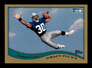 1998 Topps - Ahman Green #350 Rookie Card
