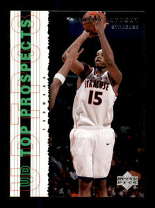 Upper Deck Carmelo Anthony Topp Prospect Rookie Card