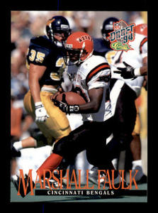 1994 Classic NFL Prospect Marshall Faulk Rookie Card