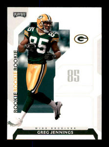 2006 Playoff NFL Playoffs - Rookie Greg Jennings #127 (RC) Rookie Card