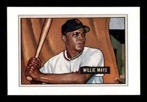 1989 Bowman Promo Card Willie Mays Vintage Reprint