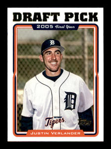 2005 Topps - Justin Verlander #677 Rookie Card