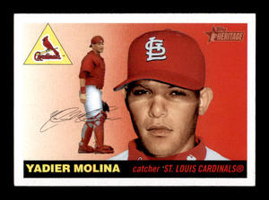 2004 Topps Heritage - Yadier Molina #355 Rookie Card Future Hall of Famer