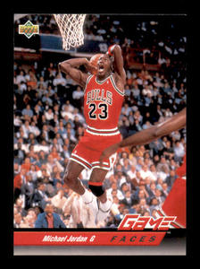 1992-93 Upper Deck - Game Faces Michael Jordan #488