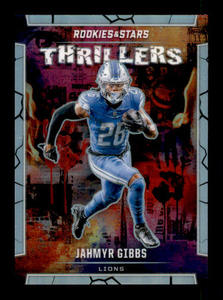 2024 Panini Rookies & Stars - Thrillers Jahmyr Gibbs #T-JGS Silver