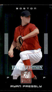 2008 Donruss Elite Ryan Pressly Rookie Card Minnesota Twins