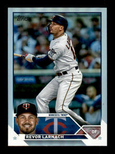2023 Topps Series 1 - Trevor Larnach #201 Rainbow Foil