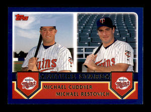 2002 Topps Michael Cuddyer Topps Future Stars Minnesota Twins