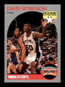 1990-91 NBA Properties David Robinson Rookie Card