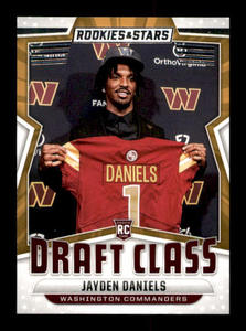 2024 Panini Rookies & Stars - Draft Class Jayden Daniels #DC-JDS (RC) Rookie Card