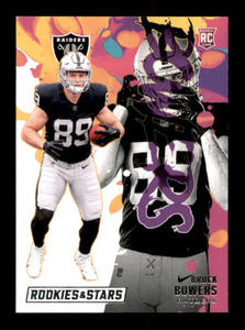 2024 Panini Rookies & Stars - Rookie Exclusive Brock Bowers #RE-BBS (RC) Rookie Card