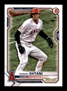 2021 Bowman Shohei Ohtani Card #85 in Set
