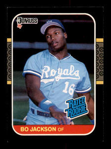 1987 Bo Jackson #35 1987 Donruss Rookie Card