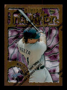 1996 Topps Finest - Mike Piazza #113