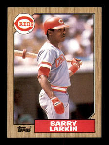 1987 Topps Barry Larkin #648 Rookie Card