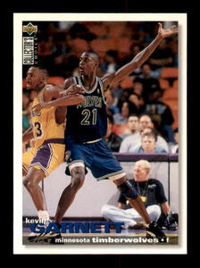 1995-96 Upper Deck Collectors Choice - Kevin Garnett #275 (RC) Rookie Card