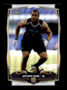 2014 Topps Chrome - Anthony Barr #161 Refractor (RC) Rookie Card
