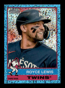 2024 Heritage Royce Lewis Card Blue Parallel Card