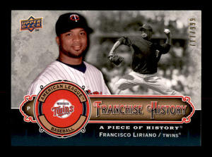 2009 Upper Deck A Piece of History - Franchise History Francisco Liriano #FH-FL 999