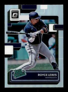 2022 Donruss Optic Royce Lewis Rated Rookie Card