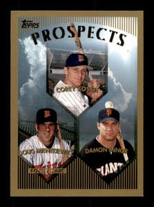 1998 Topps Corey Koskie and Doug Mientkiewicz Rookie Card